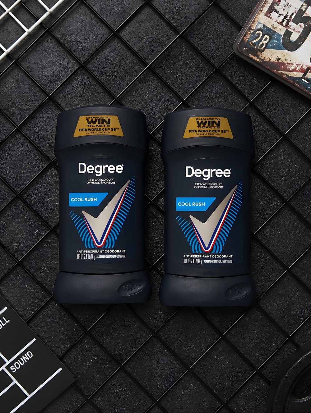 Degree - 2 Pack - Cool Rush - Antiperspirant Deodorant -(Men) - New